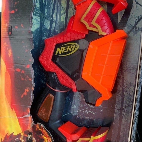 Nerf Dart Bow Blaster DragonPower Skyblaze, With 10 Darts, New In Box. - Picture 3 of 3
